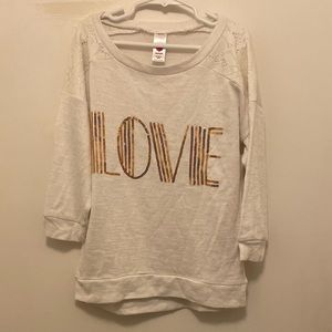 Total girl love sweater